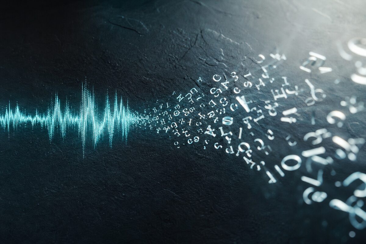 Numerals scattering across a dark surface like call records